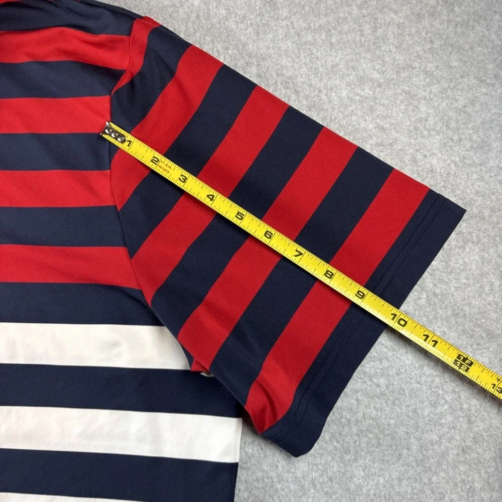 Ralph Lauren RLX Golf Polo (Lot Of 2) Sz XXL Men's USA 2016, 2020 Striped